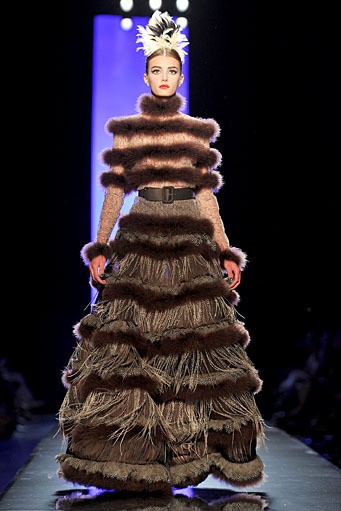 Jean Paul Gaultier, Fall/Winter Couture 2011. Paris Fashion Week 2011. [Photo by Pascal Le Segretain/Getty Images]