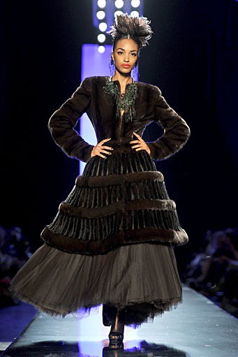Jean Paul Gaultier, Fall/Winter Couture 2011. Paris Fashion Week 2011. [Photo by Pascal Le Segretain/Getty Images]