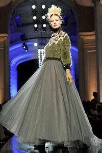 Jean Paul Gaultier, Fall/Winter Couture 2011. Paris Fashion Week 2011. [Photo by Pascal Le Segretain/Getty Images]