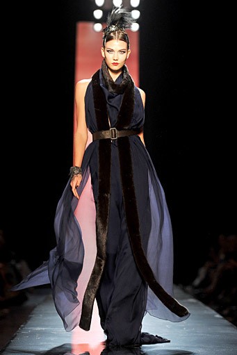 Jean Paul Gaultier, Fall/Winter Couture 2011. Paris Fashion Week 2011. [Photo by Pascal Le Segretain/Getty Images]