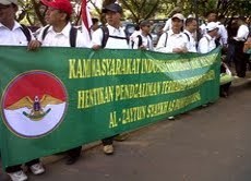 Ribuan Pendukung Panji Gumilang Padati Senayan