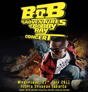 Tiket Konser B.O.B di Indonesia Mulai Rp 350 Ribu