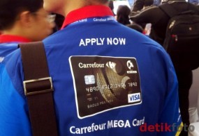 Pemegang Kartu Kredit Bank Mega Capai 1,3 Juta Berkat Carrefour