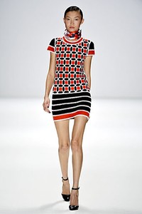 Rena Lange, Spring/Summer 2012. Berlin Fashion Week 2012. [Photo by Gareth Cattermole/Getty Images for IMG]