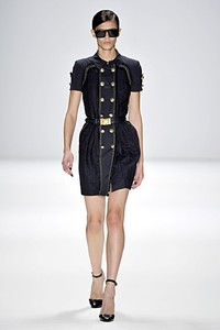 Rena Lange, Spring/Summer 2012. Berlin Fashion Week 2012. [Photo by Gareth Cattermole/Getty Images for IMG]
