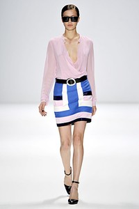 Rena Lange, Spring/Summer 2012. Berlin Fashion Week 2012. [Photo by Gareth Cattermole/Getty Images for IMG]