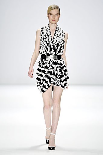 Rena Lange, Spring/Summer 2012. Berlin Fashion Week 2012. [Photo by Gareth Cattermole/Getty Images for IMG]