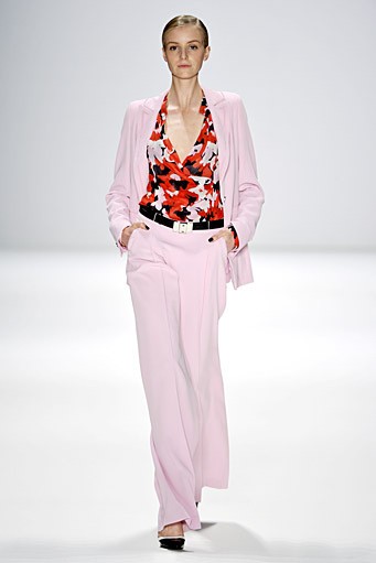 Rena Lange, Spring/Summer 2012. Berlin Fashion Week 2012. [Photo by Gareth Cattermole/Getty Images for IMG]