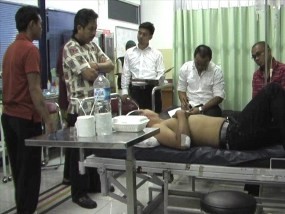 Seorang Wartawan Dibacok di Tangerang