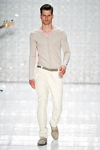 Kilian Kerner, Spring/Summer 2012. Berlin Fashion Week 2012. [Photo by Gareth Cattermole/Getty Images for IMG]