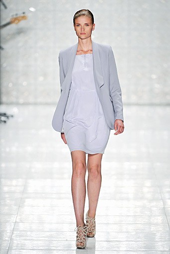Kilian Kerner, Spring/Summer 2012. Berlin Fashion Week 2012. [Photo by Gareth Cattermole/Getty Images for IMG]