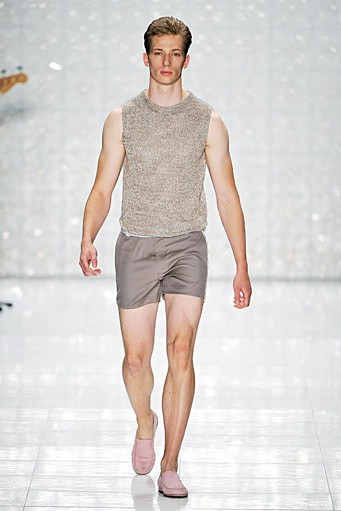 Kilian Kerner, Spring/Summer 2012. Berlin Fashion Week 2012. [Photo by Gareth Cattermole/Getty Images for IMG]
