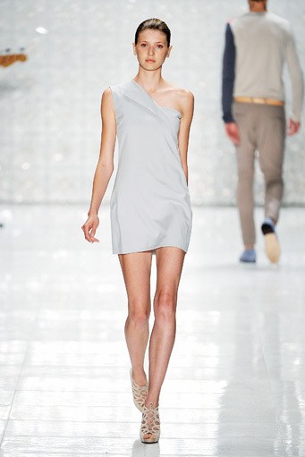 Kilian Kerner, Spring/Summer 2012. Berlin Fashion Week 2012. [Photo by Gareth Cattermole/Getty Images for IMG]