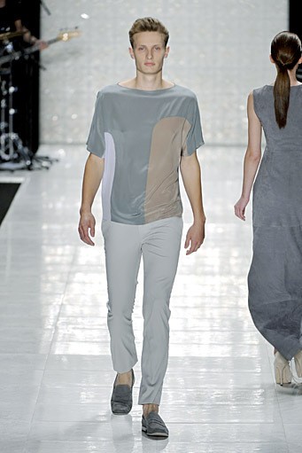 Kilian Kerner, Spring/Summer 2012. Berlin Fashion Week 2012. [Photo by Gareth Cattermole/Getty Images for IMG]