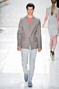 Kilian Kerner, Spring/Summer 2012. Berlin Fashion Week 2012. [Photo by Gareth Cattermole/Getty Images for IMG]