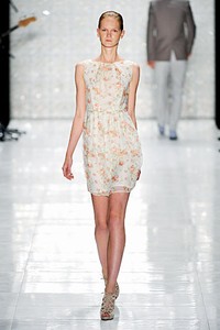 Kilian Kerner, Spring/Summer 2012. Berlin Fashion Week 2012. [Photo by Gareth Cattermole/Getty Images for IMG]