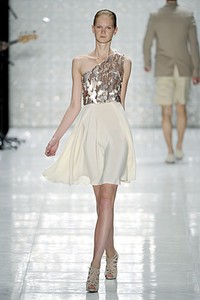 Kilian Kerner, Spring/Summer 2012. Berlin Fashion Week 2012. [Photo by Gareth Cattermole/Getty Images for IMG]