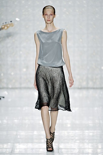 Kilian Kerner, Spring/Summer 2012. Berlin Fashion Week 2012. [Photo by Gareth Cattermole/Getty Images for IMG]