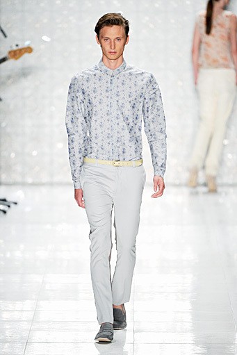Kilian Kerner, Spring/Summer 2012. Berlin Fashion Week 2012. [Photo by Gareth Cattermole/Getty Images for IMG]