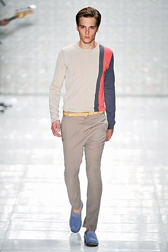Kilian Kerner, Spring/Summer 2012. Berlin Fashion Week 2012. [Photo by Gareth Cattermole/Getty Images for IMG]