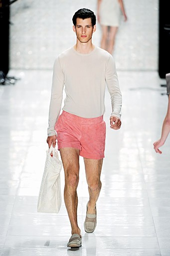 Kilian Kerner, Spring/Summer 2012. Berlin Fashion Week 2012. [Photo by Gareth Cattermole/Getty Images for IMG]