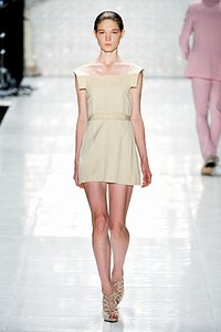 Kilian Kerner, Spring/Summer 2012. Berlin Fashion Week 2012. [Photo by Gareth Cattermole/Getty Images for IMG]