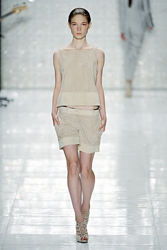 Kilian Kerner, Spring/Summer 2012. Berlin Fashion Week 2012. [Photo by Gareth Cattermole/Getty Images for IMG]