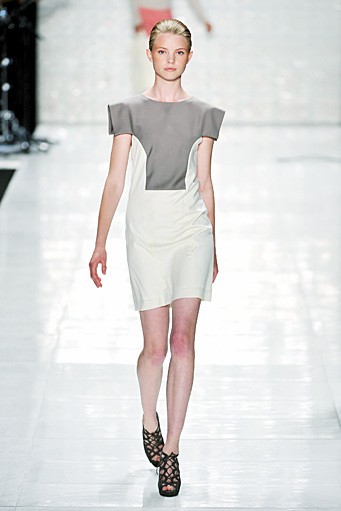 Kilian Kerner, Spring/Summer 2012. Berlin Fashion Week 2012. [Photo by Gareth Cattermole/Getty Images for IMG]