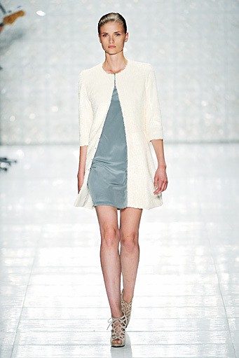 Kilian Kerner, Spring/Summer 2012. Berlin Fashion Week 2012. [Photo by Gareth Cattermole/Getty Images for IMG]