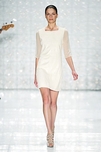 Kilian Kerner, Spring/Summer 2012. Berlin Fashion Week 2012. [Photo by Gareth Cattermole/Getty Images for IMG]