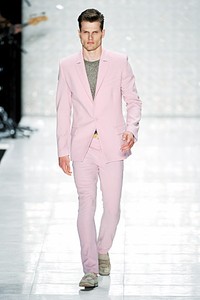 Kilian Kerner, Spring/Summer 2012. (Photo by Gareth Cattermole/Getty Images for IMG)