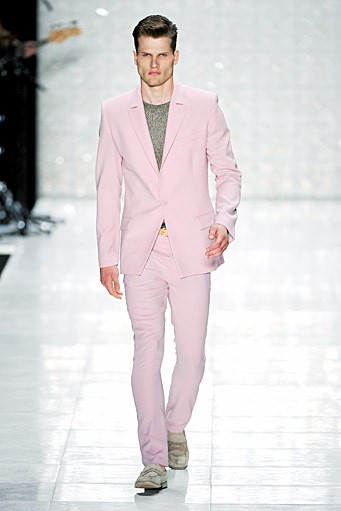 Kilian Kerner, Spring/Summer 2012. (Photo by Gareth Cattermole/Getty Images for IMG)