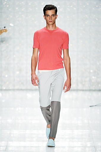 Kilian Kerner, Spring/Summer 2012. Berlin Fashion Week 2012. [Photo by Gareth Cattermole/Getty Images for IMG]