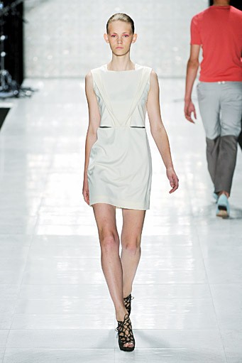 Kilian Kerner, Spring/Summer 2012. Berlin Fashion Week 2012. [Photo by Gareth Cattermole/Getty Images for IMG]