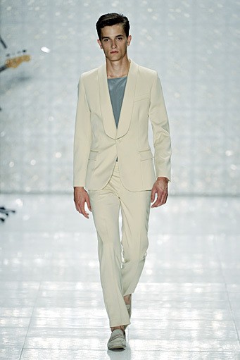 Kilian Kerner, Spring/Summer 2012. Berlin Fashion Week 2012. [Photo by Gareth Cattermole/Getty Images for IMG]