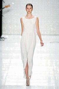 Kilian Kerner, Spring/Summer 2012. Berlin Fashion Week 2012. [Photo by Gareth Cattermole/Getty Images for IMG]