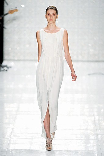 Kilian Kerner, Spring/Summer 2012. Berlin Fashion Week 2012. [Photo by Gareth Cattermole/Getty Images for IMG]