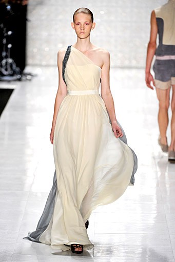 Kilian Kerner, Spring/Summer 2012. Berlin Fashion Week 2012. [Photo by Gareth Cattermole/Getty Images for IMG]