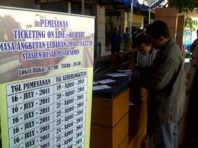  5 Loket Dibuka untuk Penjualan Tiket Mudik di Senen