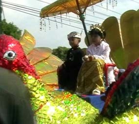 Pawai Budaya di Situbondo, Jalur Pantura Macet 2 Km