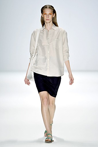 Patrick Mohr, Spring/Summer 2012. Berlin Fashion Week 2012. [Photo by Gareth Cattermole/Getty Images for IMG]