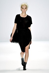 Patrick Mohr, Spring/Summer 2012. Berlin Fashion Week 2012. [Photo by Gareth Cattermole/Getty Images for IMG]