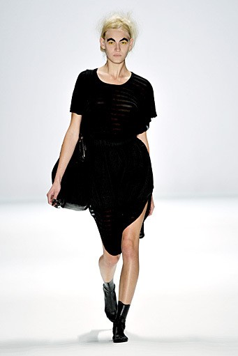 Patrick Mohr, Spring/Summer 2012. Berlin Fashion Week 2012. [Photo by Gareth Cattermole/Getty Images for IMG]