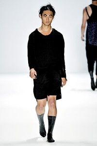 Patrick Mohr, Spring/Summer 2012. Berlin Fashion Week 2012. [Photo by Gareth Cattermole/Getty Images for IMG]