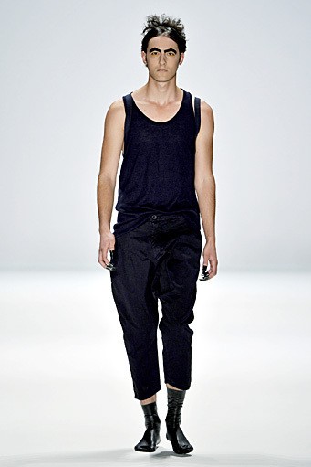 Patrick Mohr, Spring/Summer 2012. Berlin Fashion Week 2012. [Photo by Gareth Cattermole/Getty Images for IMG]
