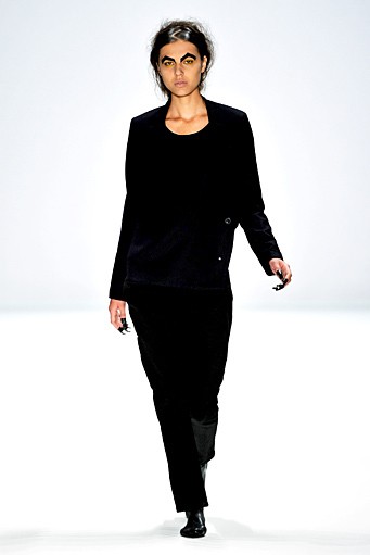 Patrick Mohr, Spring/Summer 2012. Berlin Fashion Week 2012. [Photo by Gareth Cattermole/Getty Images for IMG]