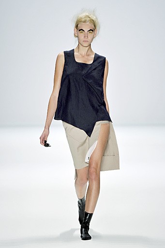 Patrick Mohr, Spring/Summer 2012. Berlin Fashion Week 2012. [Photo by Gareth Cattermole/Getty Images for IMG]