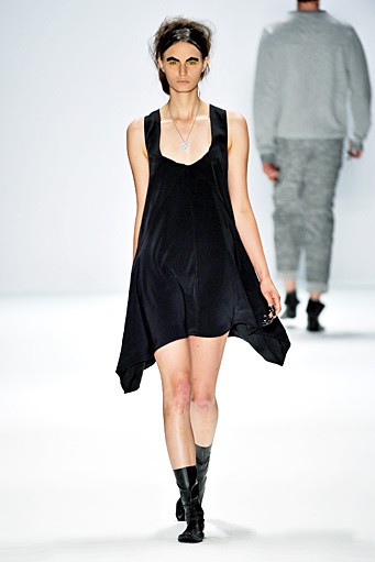 Patrick Mohr, Spring/Summer 2012. Berlin Fashion Week 2012. [Photo by Gareth Cattermole/Getty Images for IMG]