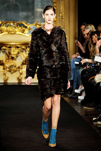 Massimo Rebecchi, Fall/Winter 2011. Milan Fashion Week 2011. [Photo by Tullio M. Puglia/Getty Images]
