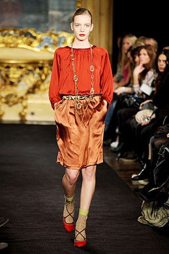 Massimo Rebecchi, Fall/Winter 2011. Milan Fashion Week 2011. [Photo by Tullio M. Puglia/Getty Images]